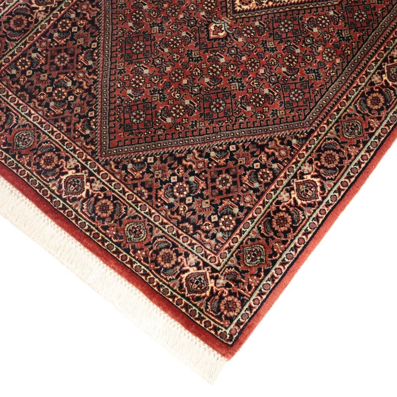 Bidjar Teppich 70x136cm - Perserteppich - dunkelrot