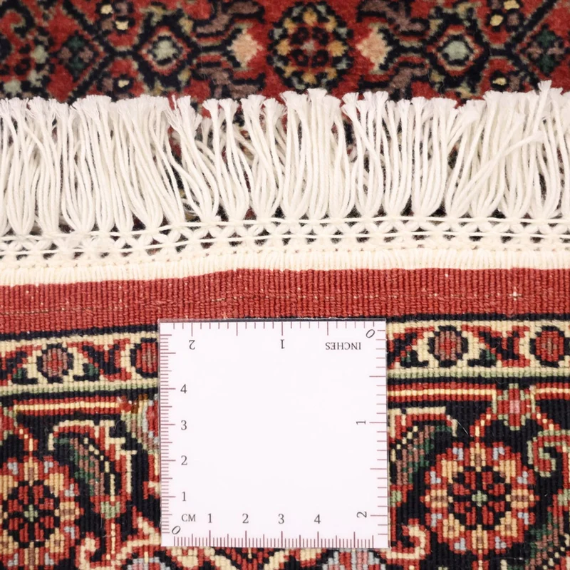 Bidjar Teppich 70x136cm - Perserteppich - dunkelrot