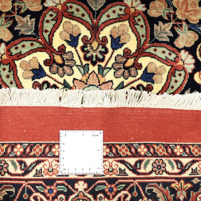 Bidjar Teppich 139x198cm - Perserteppich - dunkelrot