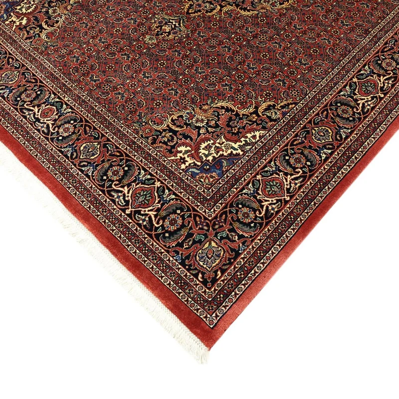 Bidjar Teppich 145x204cm - Perserteppich - dunkelrot