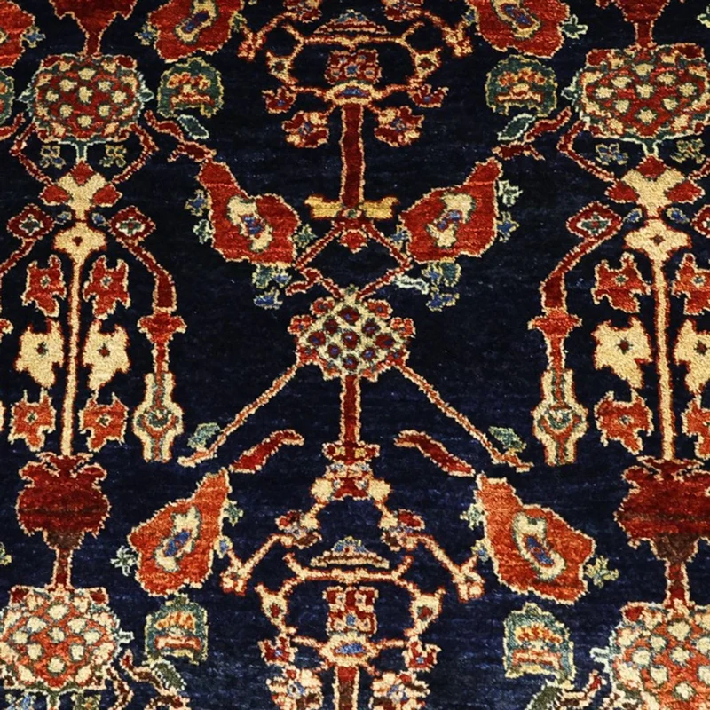 Shiraz Teppich 174x235cm - Perserteppich - dunkelblau