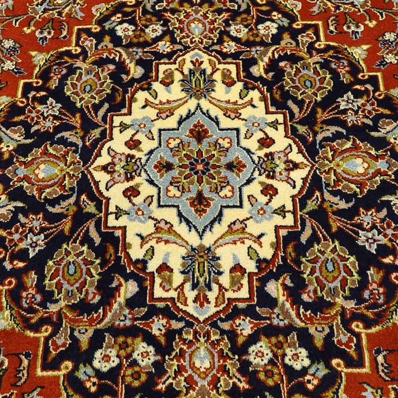 Keshan Teppich 239x332cm - Perserteppich - hellrot