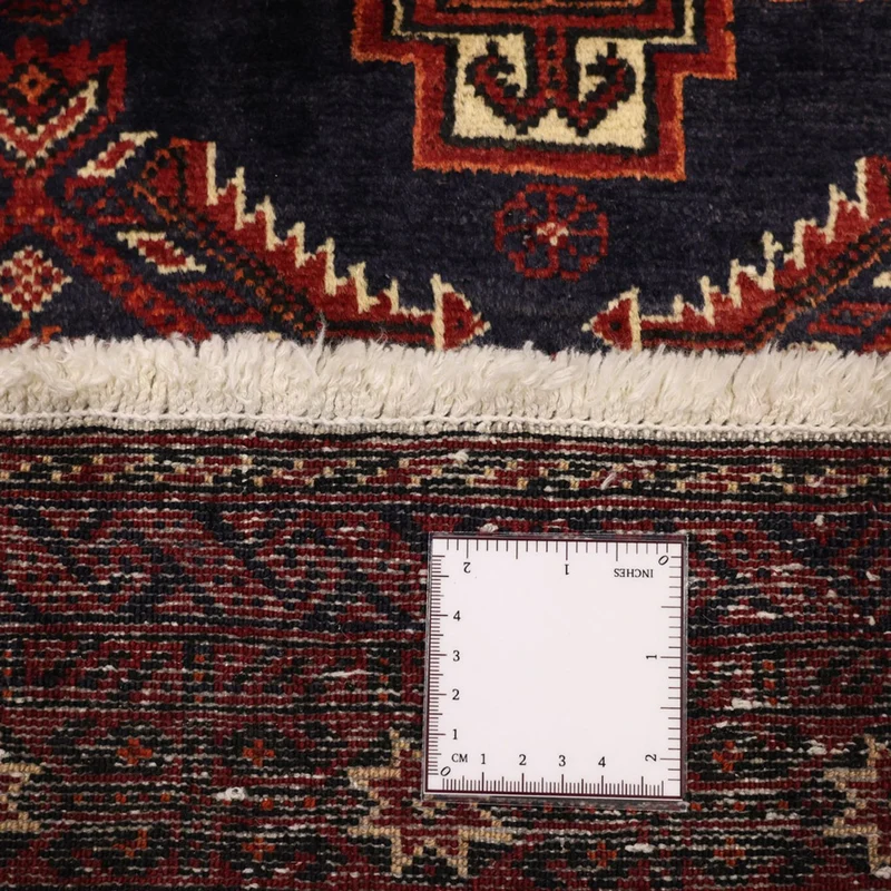 Belutsch Teppich 105x192cm - Orientteppich - dunkelrot