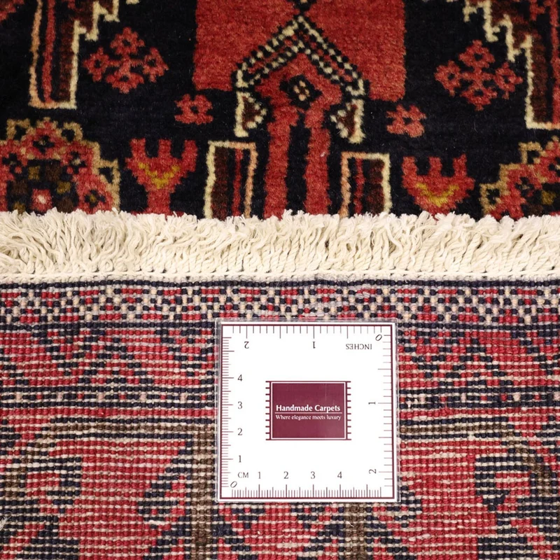Belutsch Teppich 100x195cm - Orientteppich - dunkelrot