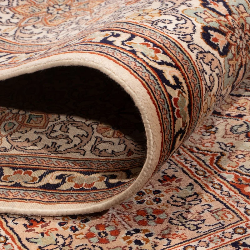 Kaschmir Seide Teppich 246x304cm - Orientteppich - sand