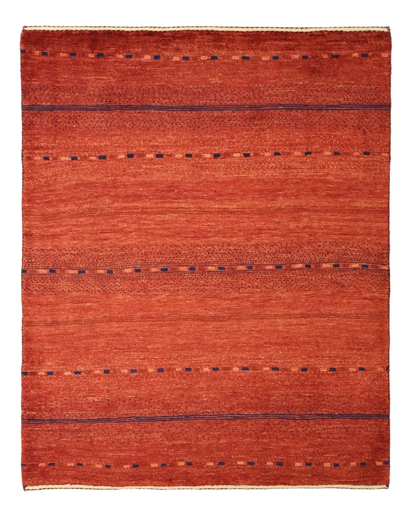Kaschkuli Teppich 96x119cm - Perserteppich - dunkelrot