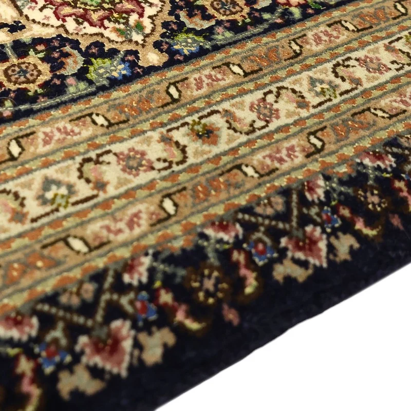 Täbriz - 50 Raj Teppich 199x309cm - Perserteppich - dunkelbeige