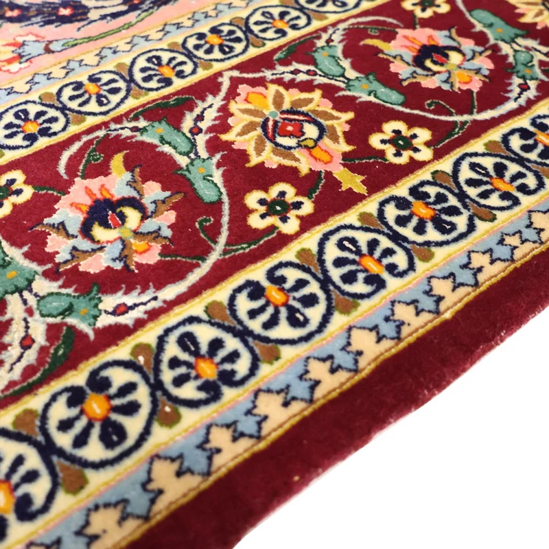 Isfahan Teppich 109x161cm - Perserteppich - mehrfarbig