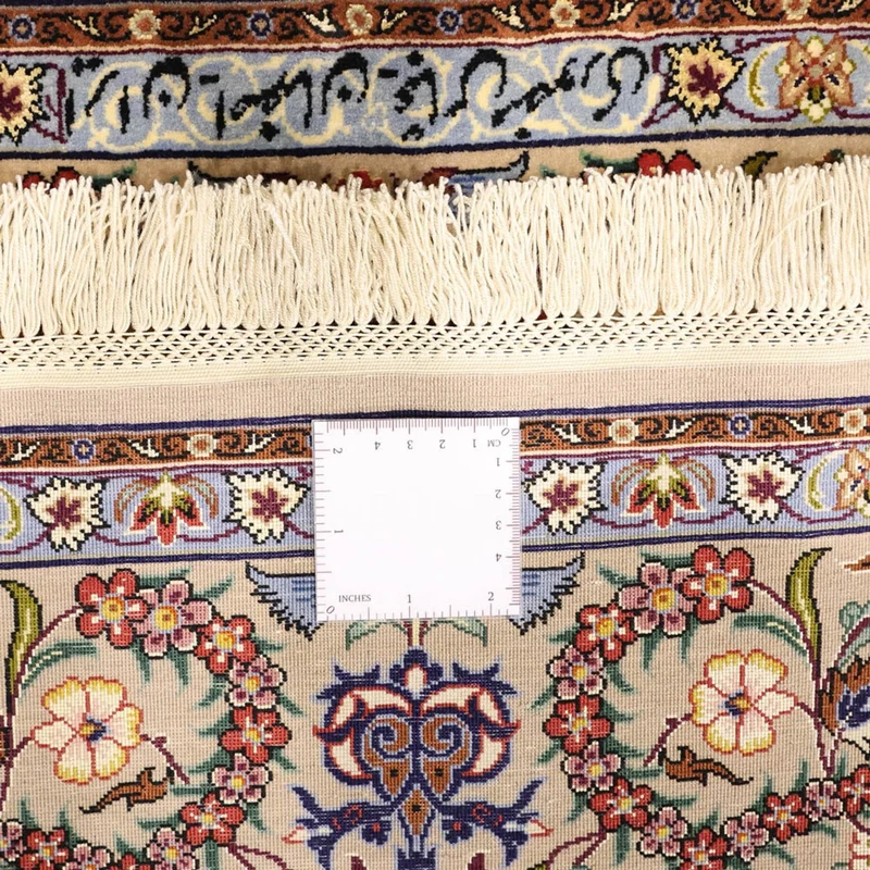 Isfahan Teppich 111x171cm - Perserteppich - beige