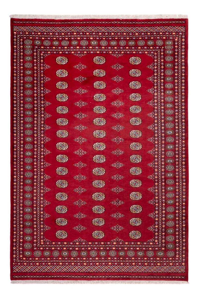Buchara Teppich 207x308cm - Orientteppich - rot