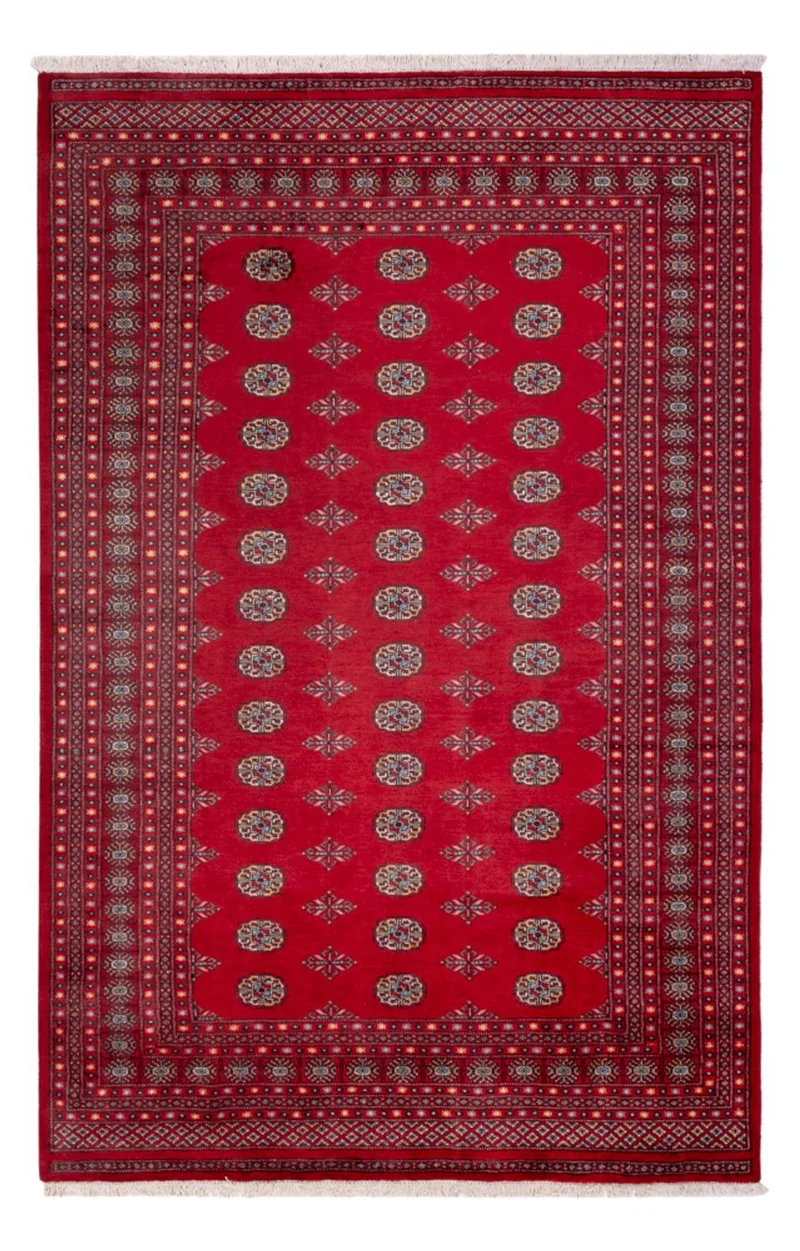 Buchara Teppich 202x307cm - Orientteppich - rot