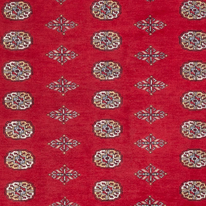 Buchara Teppich 206x304cm - Orientteppich - rot