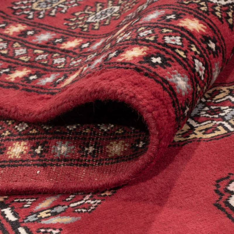 Buchara Teppich 206x304cm - Orientteppich - rot