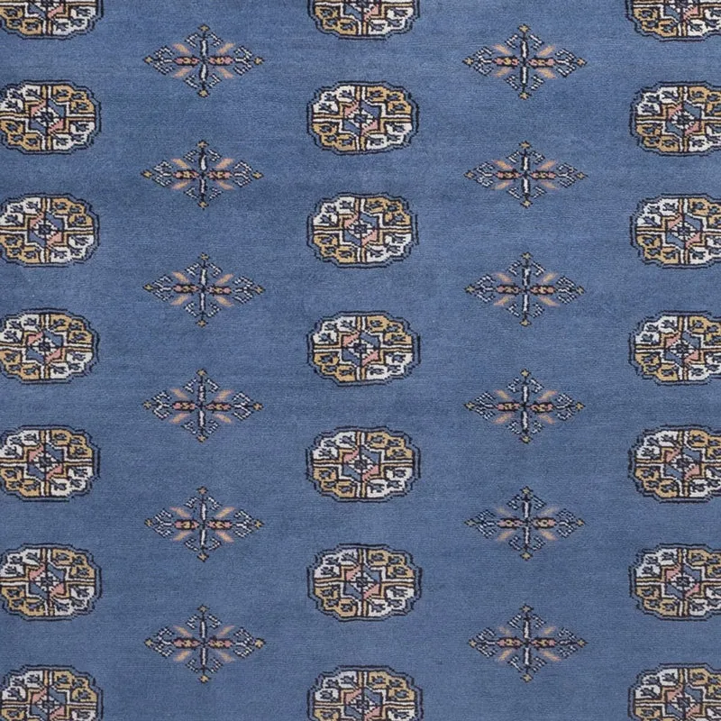 Buchara Teppich 203x305cm - Orientteppich - blau