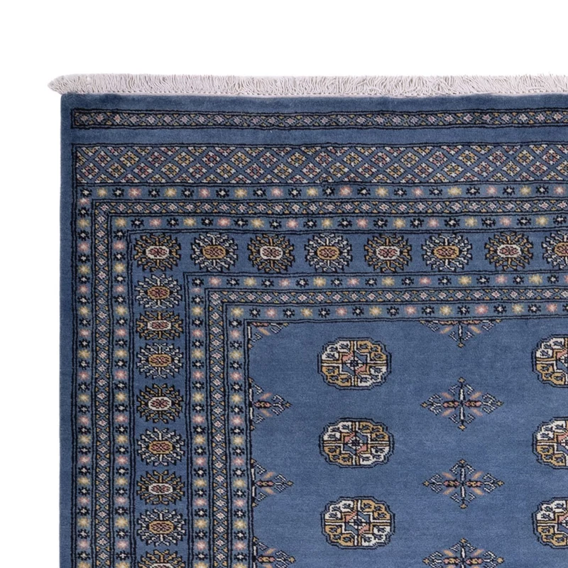 Buchara Teppich 203x305cm - Orientteppich - blau