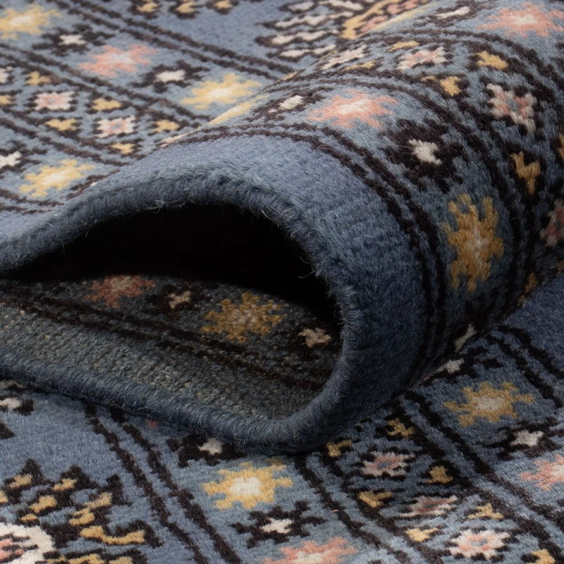 Buchara Teppich 203x305cm - Orientteppich - blau