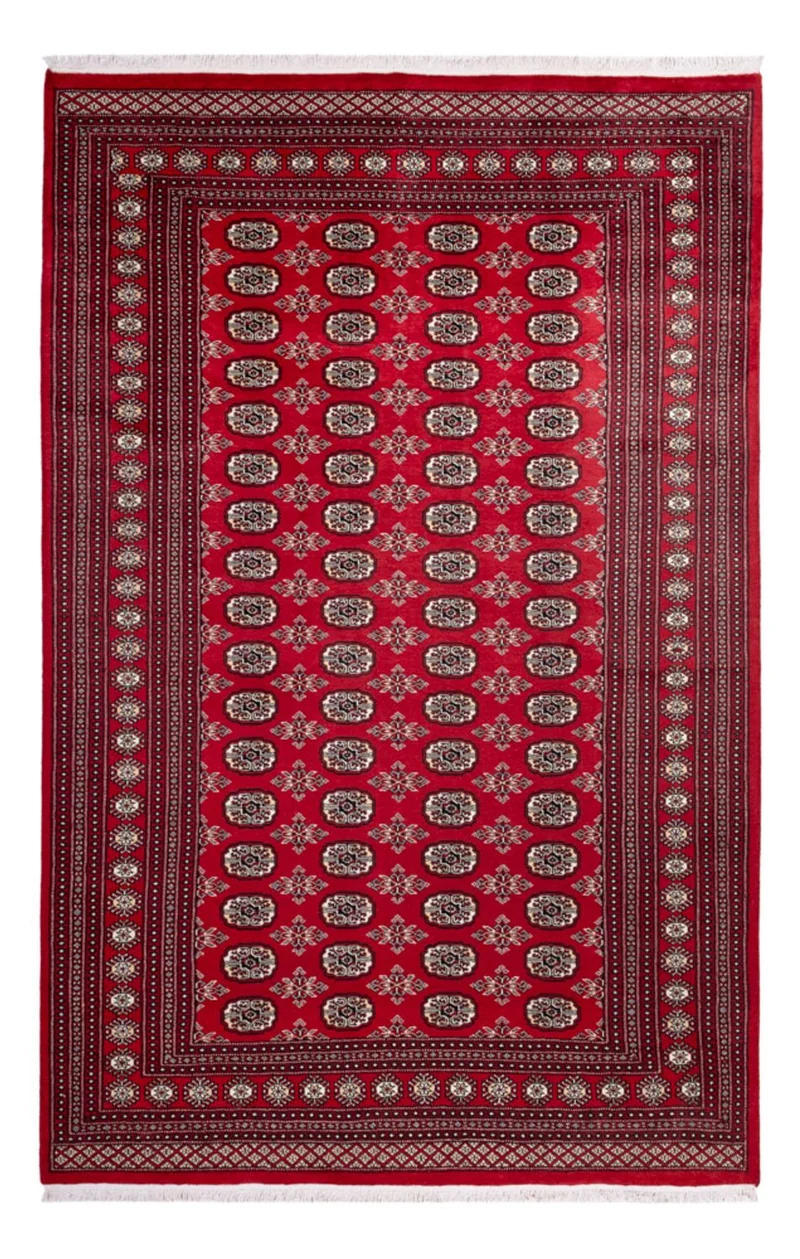 Buchara Teppich 199x302cm - Orientteppich - rot