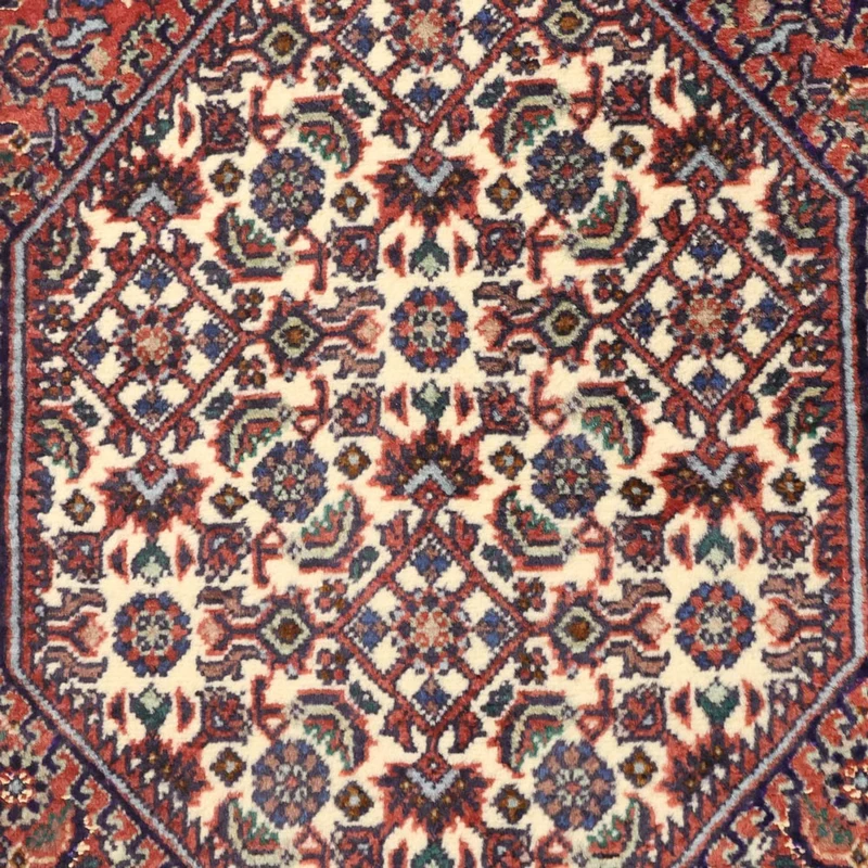 Bidjar Teppich 70x135cm - Perserteppich - rost