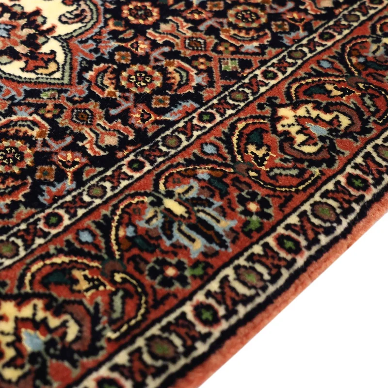 Bidjar Teppich 70x137cm - Perserteppich - dunkelrot