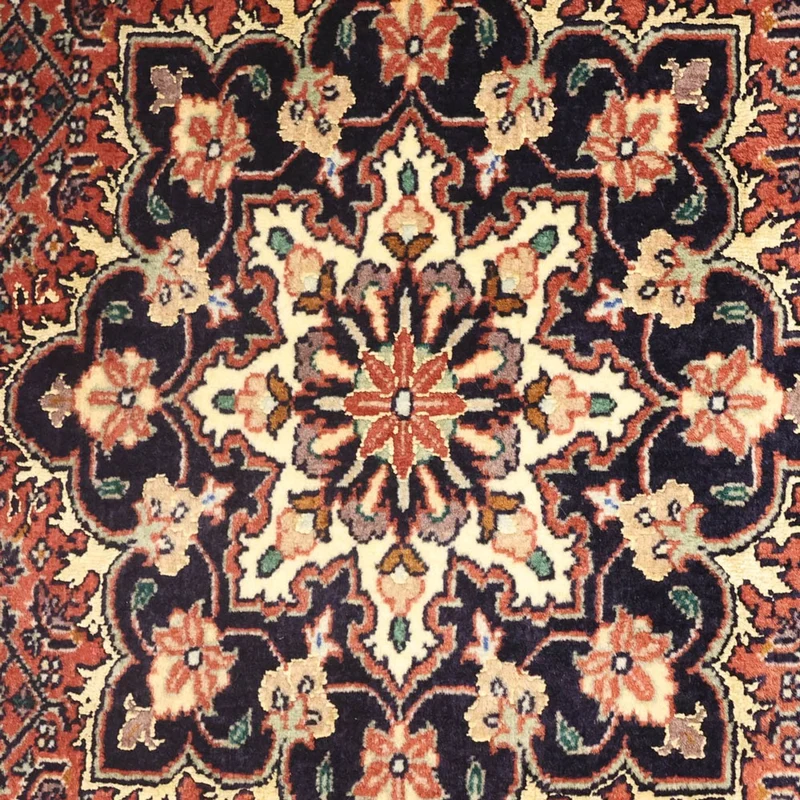 Bidjar Teppich 70x146cm - Perserteppich - rost