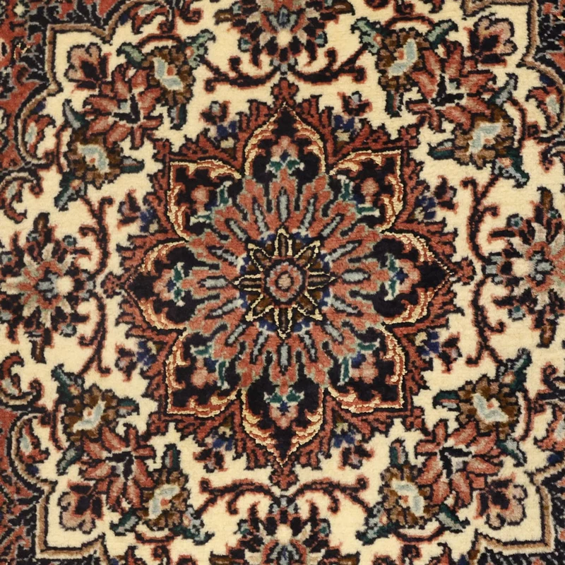 Bidjar Teppich 70x144cm - Perserteppich - dunkelrot