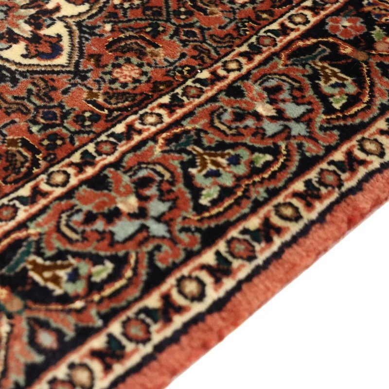 Bidjar Teppich 70x144cm - Perserteppich - dunkelrot