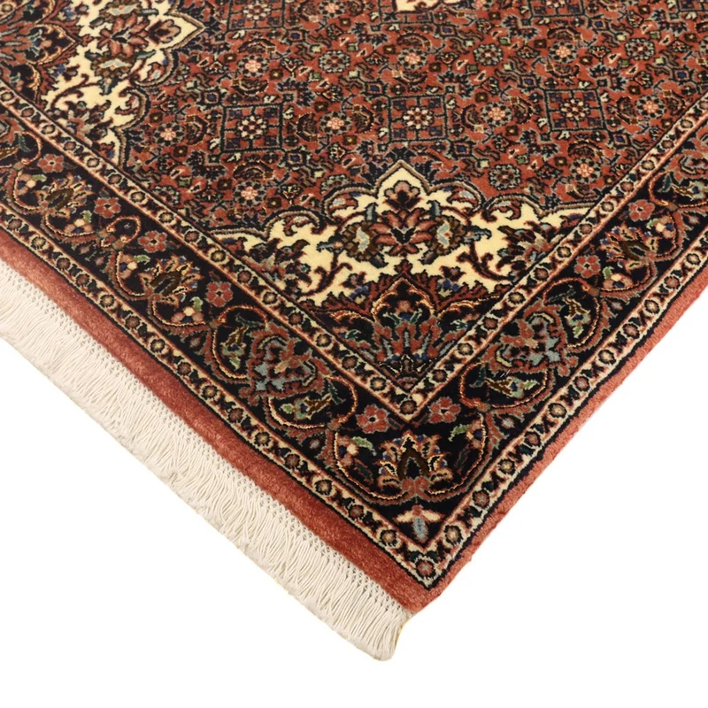 Bidjar Teppich 70x144cm - Perserteppich - dunkelrot