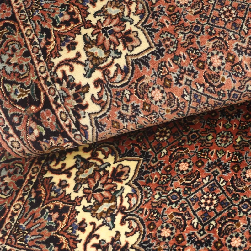 Bidjar Teppich 70x144cm - Perserteppich - dunkelrot