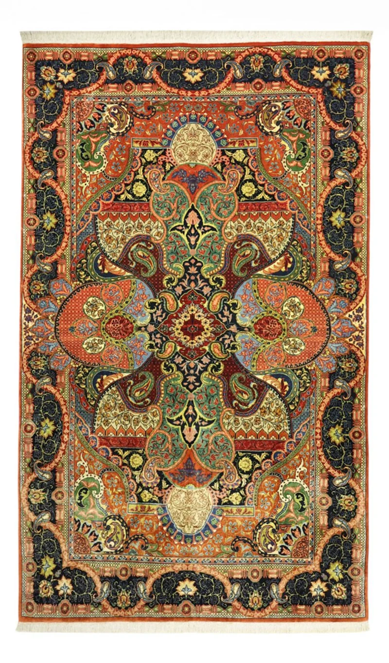 Sarough Teppich 130x213cm - Perserteppich - mehrfarbig