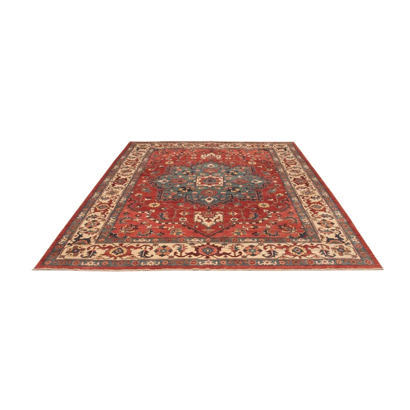 Usak Teppich 249x318cm - Orientteppich - rot