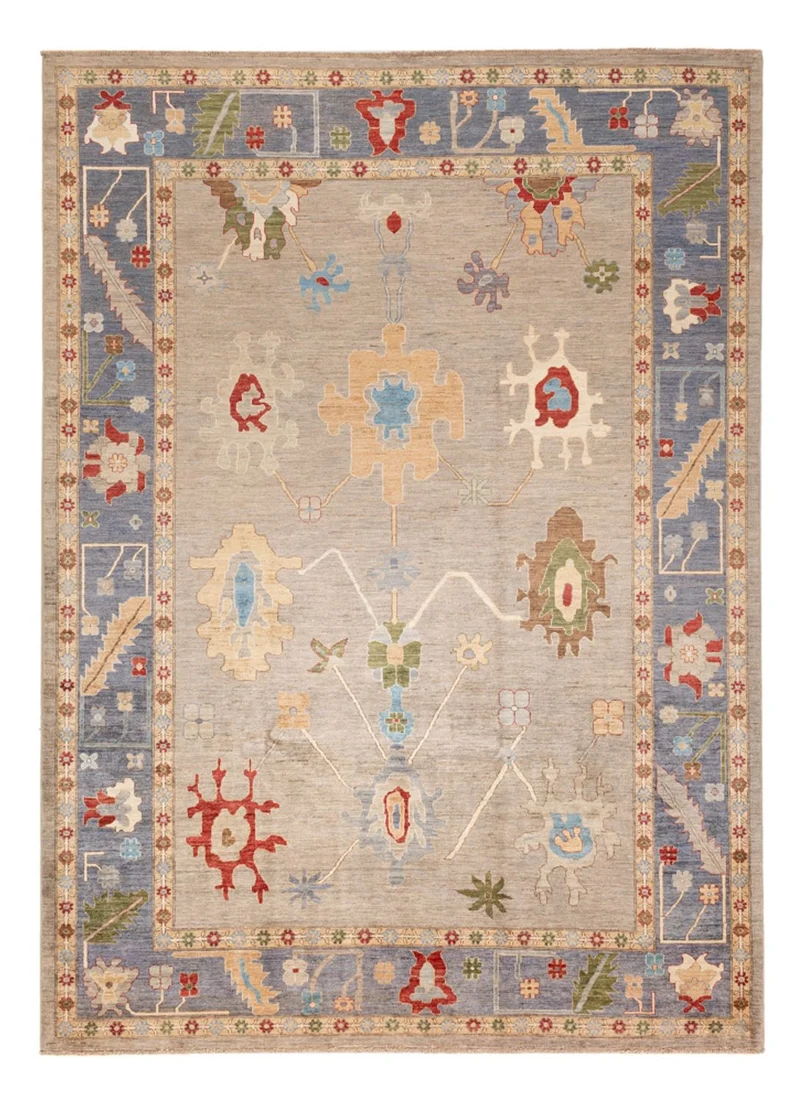 Usak Teppich 249x350cm - Orientteppich - beige