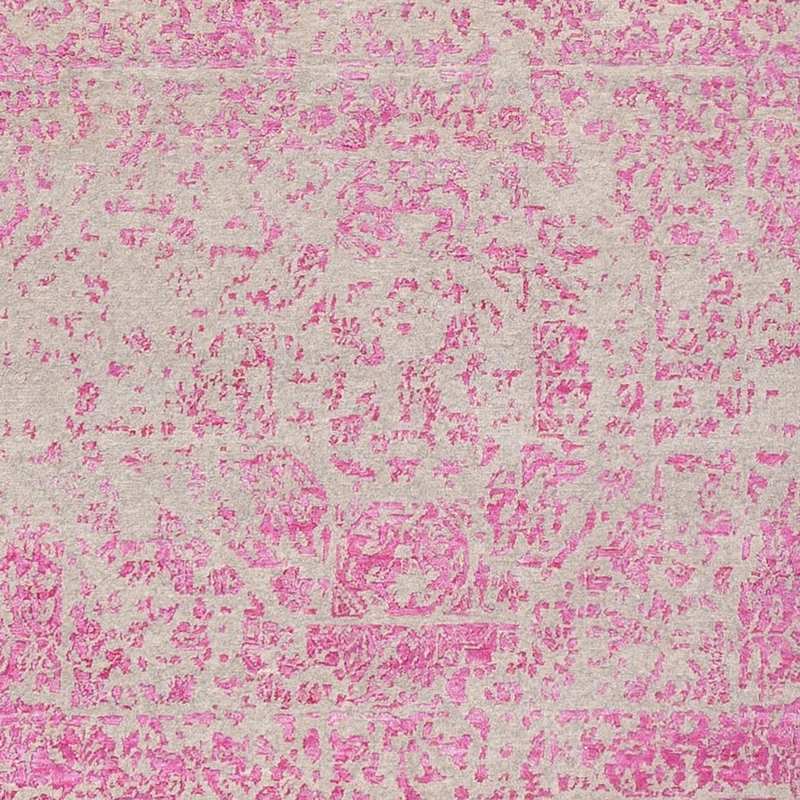 Designer Teppich 256x293cm - pink