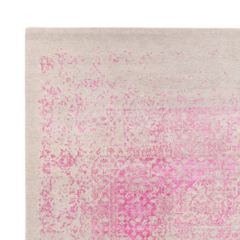 Designer Teppich 256x293cm - pink