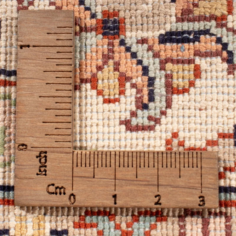 Kaschmir Seide Teppich 217x309cm - Orientteppich - sand