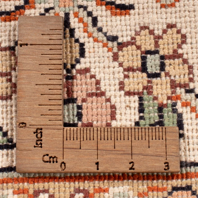Kaschmir Seide Teppich 205x290cm - Orientteppich - sand
