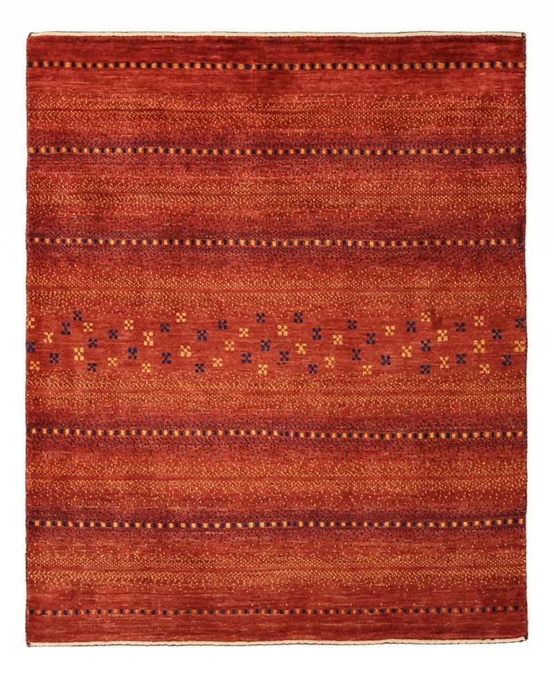 Kaschkuli Teppich 98x122cm - Perserteppich - rot