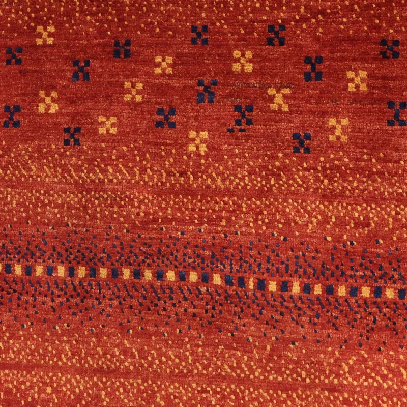 Kaschkuli Teppich 98x122cm - Perserteppich - rot