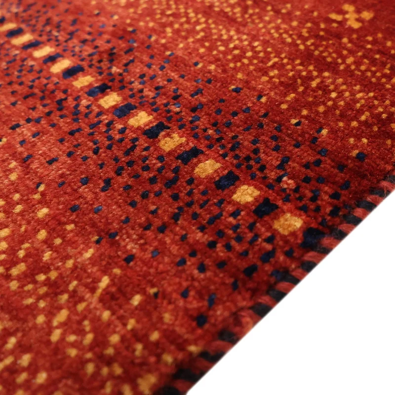 Kaschkuli Teppich 98x122cm - Perserteppich - rot