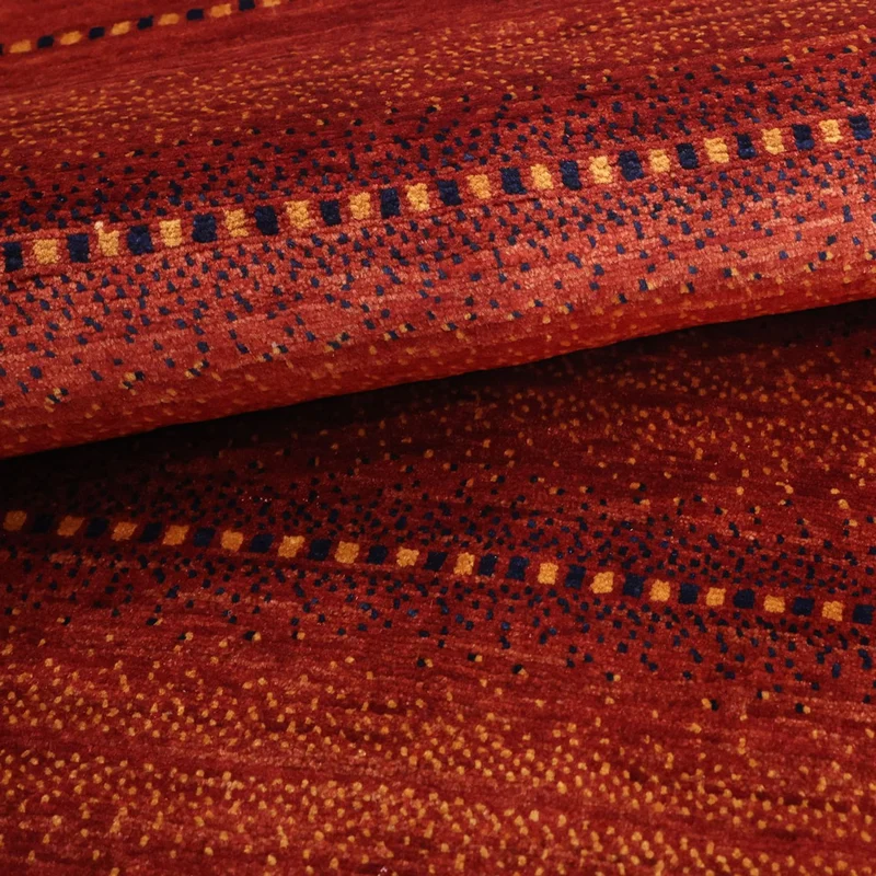 Kaschkuli Teppich 98x122cm - Perserteppich - rot