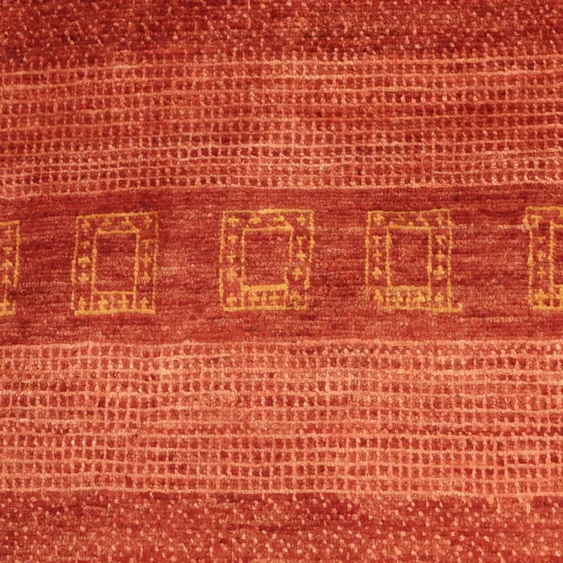 Kaschkuli Teppich 97x113cm - Perserteppich - rot