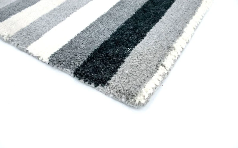 Wollteppich 72x138cm - mehrfarbig
