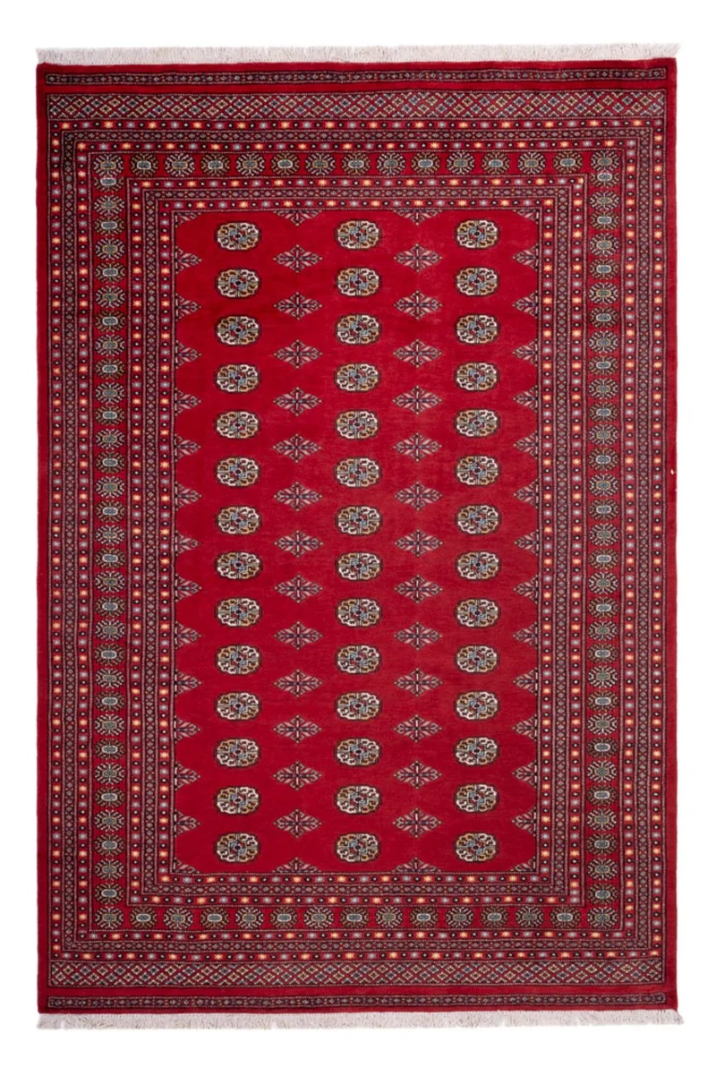 Buchara Teppich 200x302cm - Orientteppich - rot