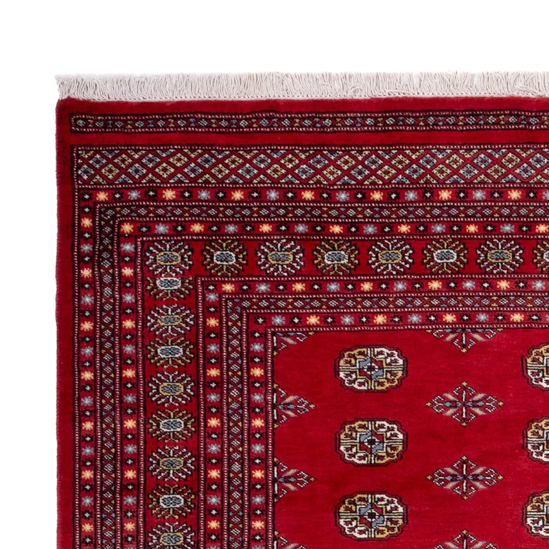 Buchara Teppich 200x302cm - Orientteppich - rot