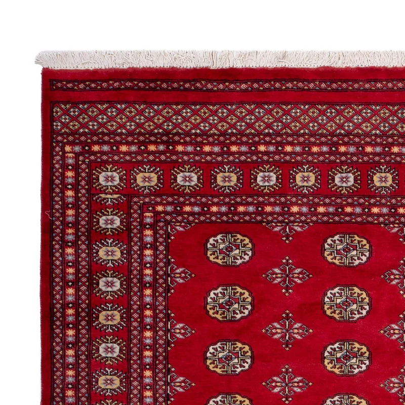 Buchara Teppich 206x292cm - Orientteppich - rot