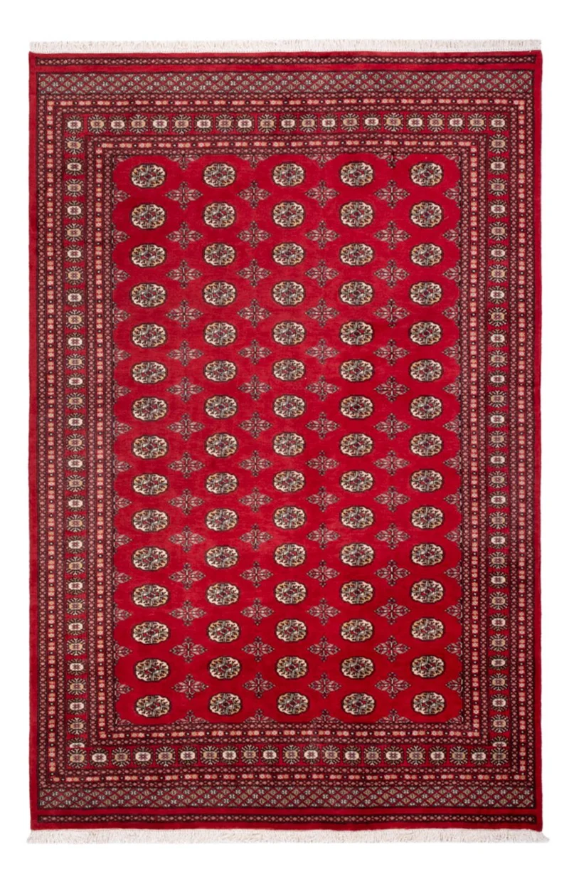 Buchara Teppich 198x298cm - Orientteppich - rot