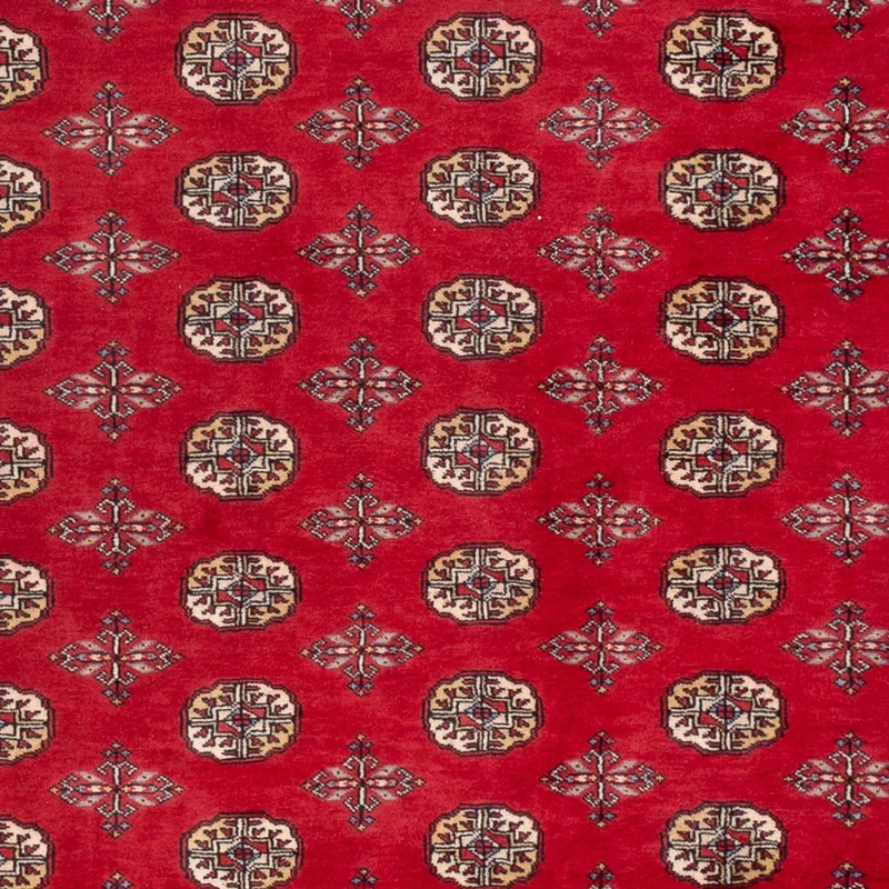 Buchara Teppich 198x298cm - Orientteppich - rot
