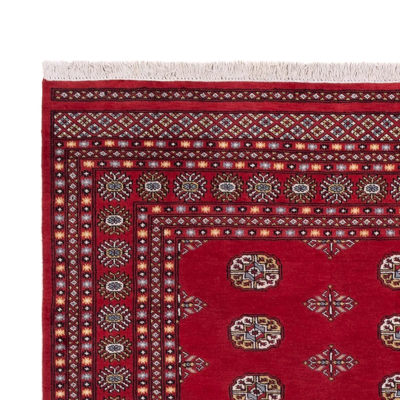 Afghan Teppich - Buchara - 198 x 294 cm - rot