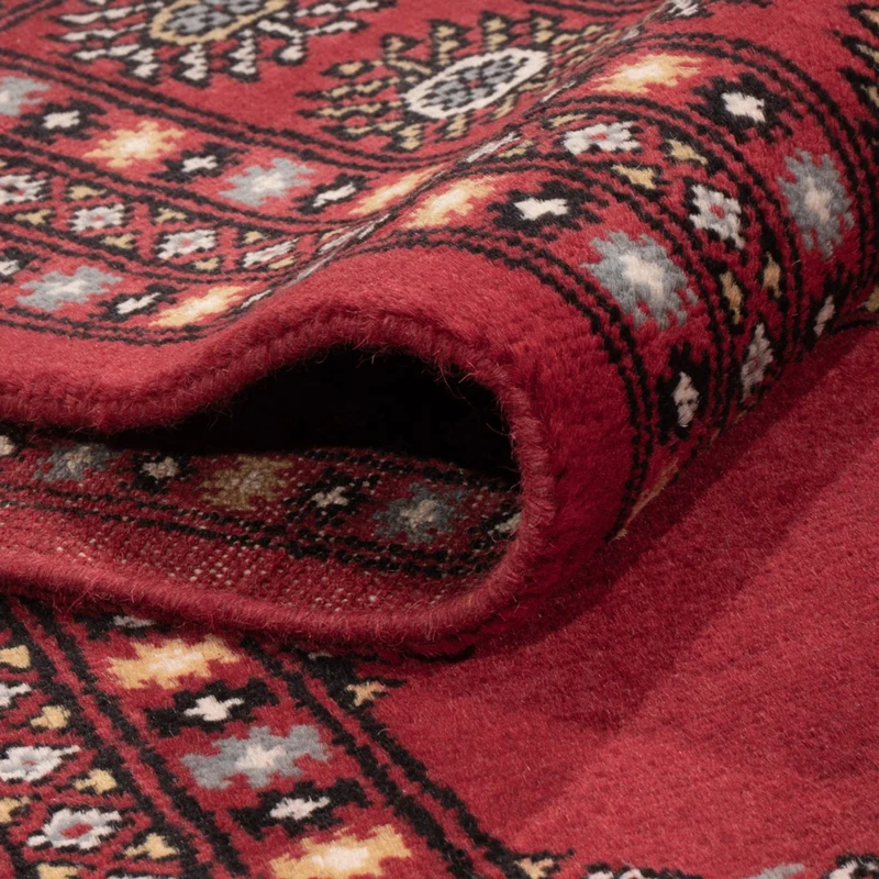 Afghan Teppich - Buchara - 198 x 294 cm - rot