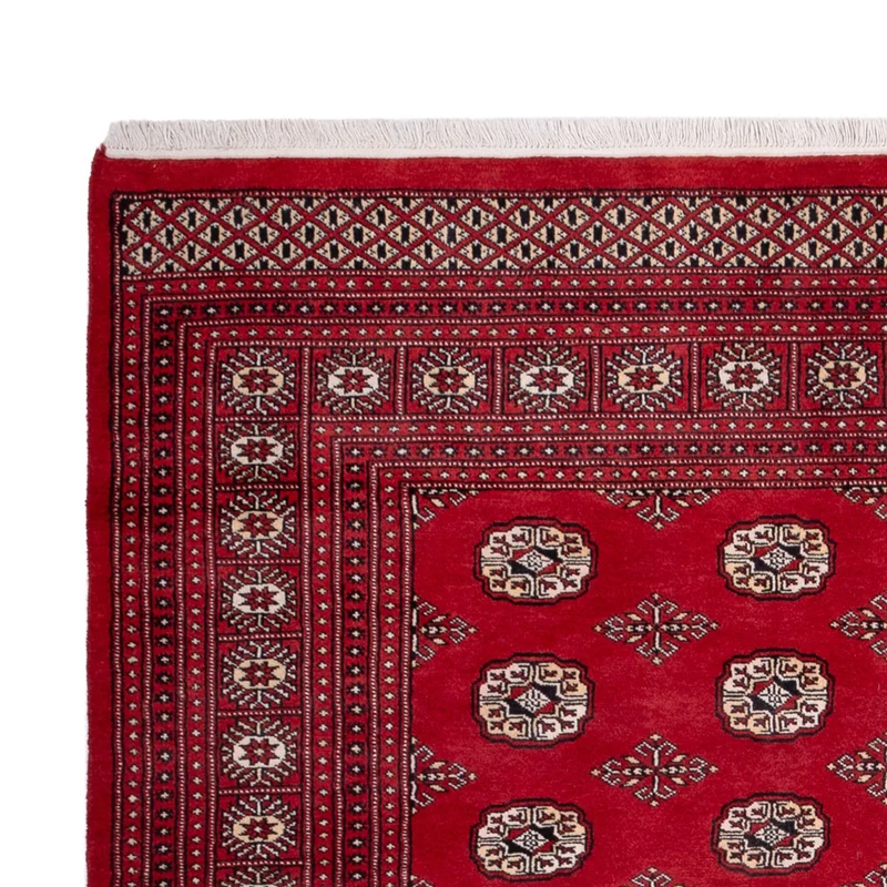 Buchara Teppich 200x290cm - Orientteppich - rot