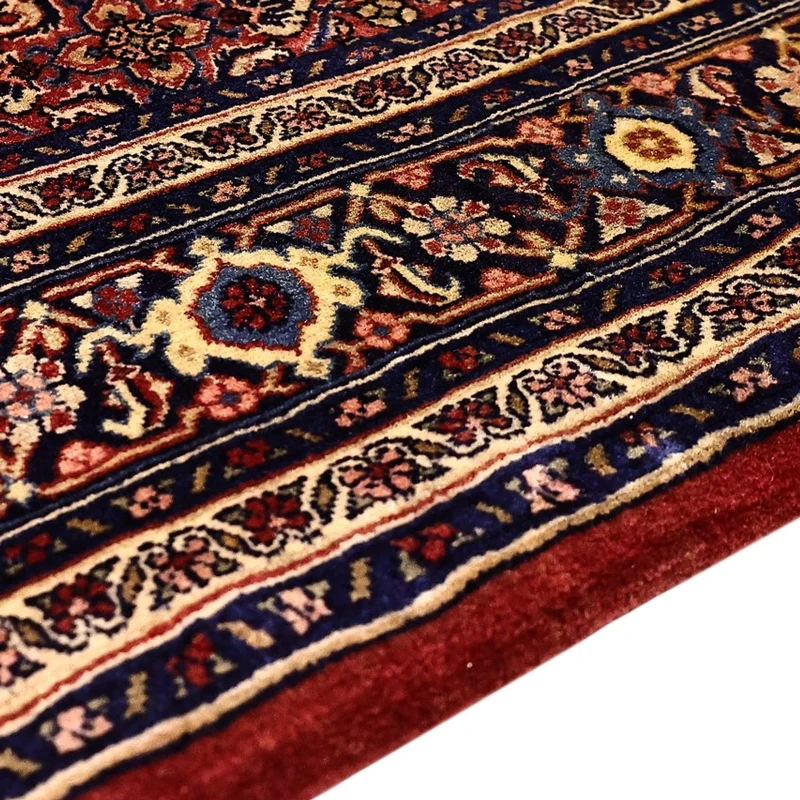 Bidjar Teppich 144x216cm - Perserteppich - dunkelrot